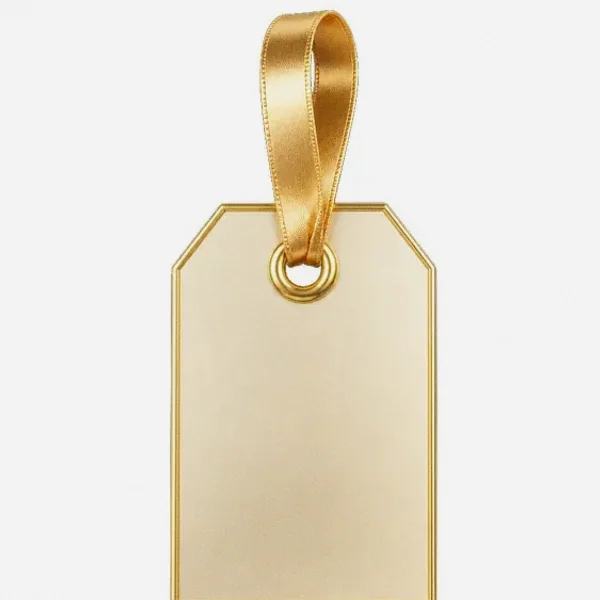 Blank gift tag — Fortunica