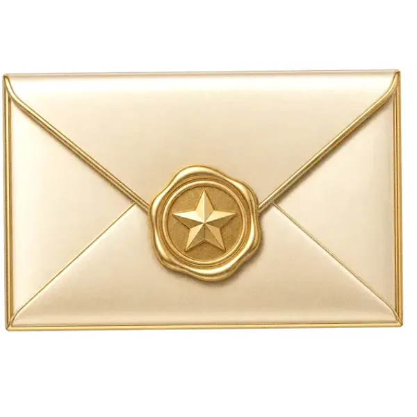 Sealed wax envelope — Fortunica