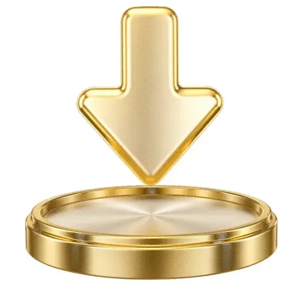 Downward arrow button — Fortunica