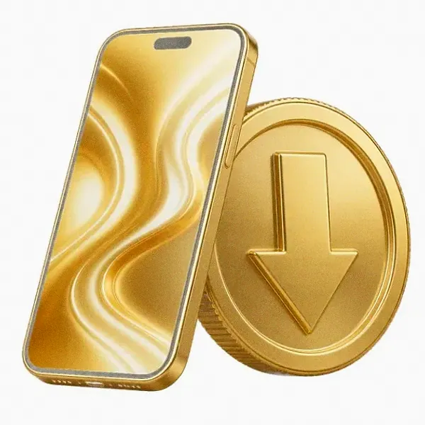 Smartphone and coin — Fortunica