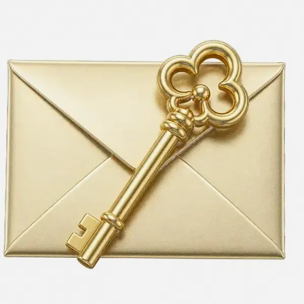 Key on envelope — Fortunica