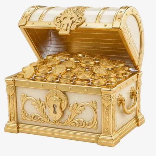 Open treasure chest — Fortunica