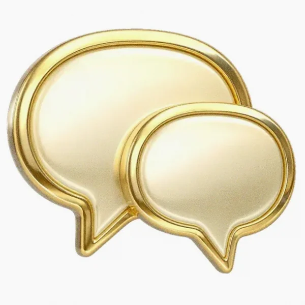 Overlapping speech bubbles — Fortunica