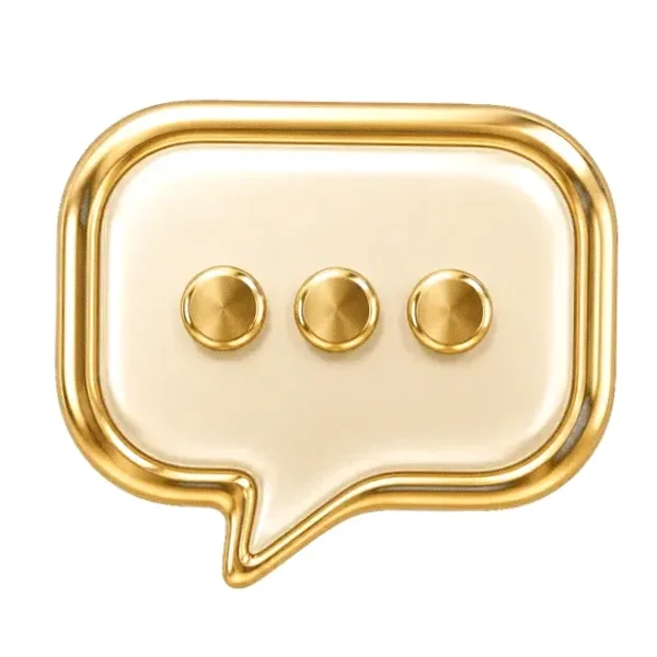 Three-dot speech bubble — Fortunica