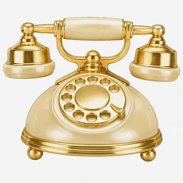 Vintage rotary telephone — Fortunica